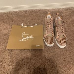 Christian Louboutin red bottom casual sneakers